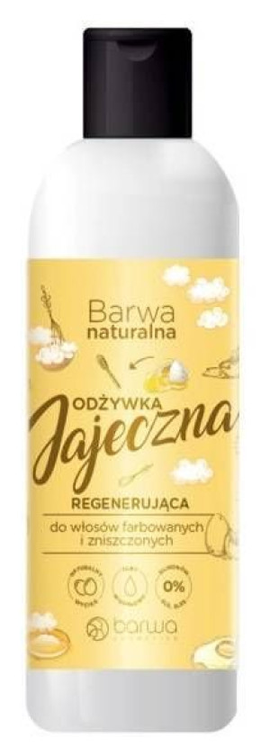 Barwa Naturalna Odżywka Jajeczna Odbudowująca 200