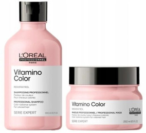 L'Oreal Vitamino Color Szampon 300ml + Maska 250ml
