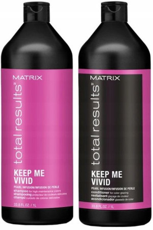 Matrix Keep Me Vivid Szampon 1000 ml Odżywka 1000