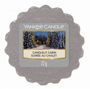 Yankee Candle Wosk Candlelit Cabin Woody 22g