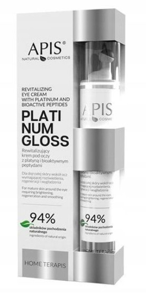 Apis Platinum Gloss Krem Pod Oczy z Platyną 10 ml+