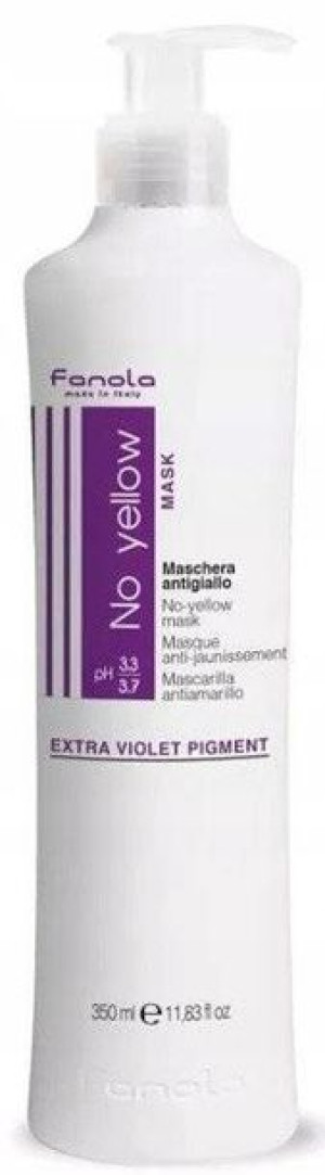Fanola No Yellow Maska Włosy Blond Siwe 350 ml