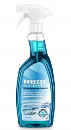 Barbicide Spray XXL Do Dezynfekcji Narzędzi 1000ml