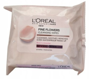 L'Oreal Chusteczki Do Demakijażu Delikatne 25szt.+