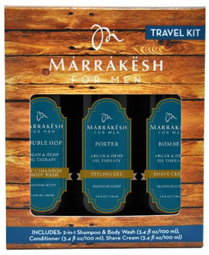 Marrakesh Zestaw Podróżny Szampon Żel Krem 300ml