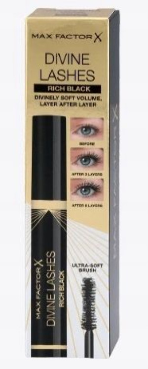 Max Factor Divine Lashes Mascara Rich Black Tusz