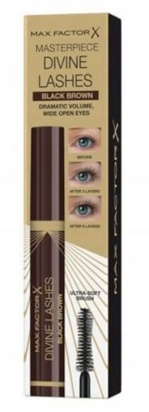 Max Factor Divine Lashes Mascara Black Brown Tusz