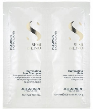 Alfaparf SDL Diamond Szam+Maska Saszetka 2x10ml