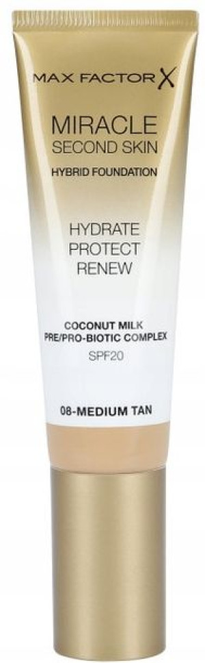 Max Factor Podkład Nawilżający 08 Medium Tan