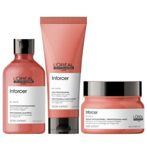 L'Oreal Inforcer Szampon Maska Odżywka Zestaw