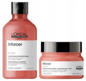 L'Oreal SE Inforcer Szampon 300 ml + Maska 250 ml
