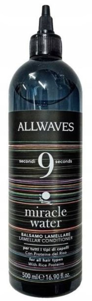 Allwaves Miracle Water Odżywka Proteiny Ryżu 500ml