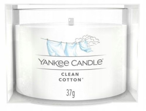 Yankee Candle Świeczka Mini - Clean Cotton