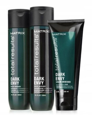 Matrix Dark Envy Szampon 300 Odżywka 300 ml Maska