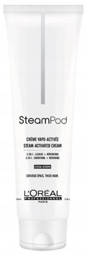 L'Oreal SteamPod Włosy Grube Krem Termoochronny