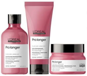 L'Oreal Pro Longer Szampon Maska Odżywka Zestaw