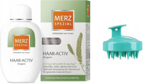 Merz Spezial Special Haar Activ 120szt + Masażer