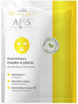 Apis Maska w Płacie Rozświetlająca Przebarwienia