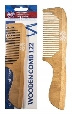 Ronney Drewniany Grzebień Wooden Comb 122