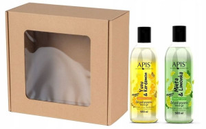 Apis Zestaw Prezentowy 2x Żel Pod Prysznic 500 ml