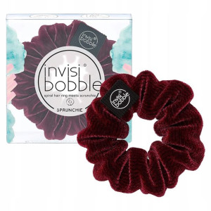 Invisibobble Sprunchie Aksamitna Gumka Red Wine