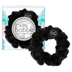 Invisibobble Sprunchie Aksamitna Gumka Gruba Black
