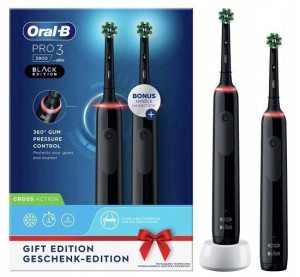 Oral-B PRO 3 Black 3900 Szczoteczka Elektryczna