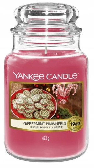 Yankee Candle Świeca Świąteczna Peppermint Pinweel