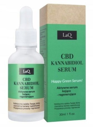 LaQ Serum CBD Olej Konopny Nawilża Regeneruje +