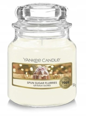 Yankee Candle Świeca Świąteczna Spun Sugar Flurrie