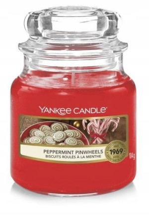 Yankee Candle Świeca Świąteczna Ciasteczka i Mięta