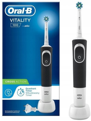 Oral-B Vitality 100 Cross Action Szczoteczka Black