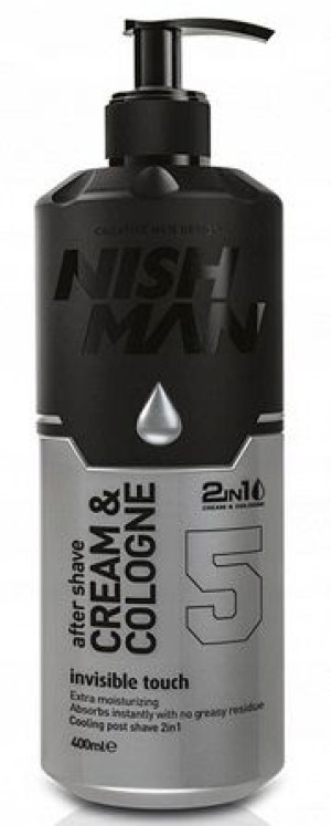 NishMan Balsam-Woda Kolońska 5 Invisible Touch 400