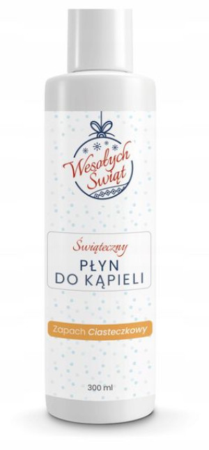 Świąteczny Płyn Do Kąpieli Ciasteczkowy 300 ml