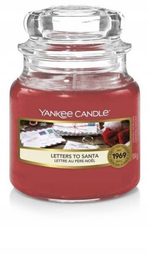 Yankee Candle Świeczka Świąteczna Letters To Santa