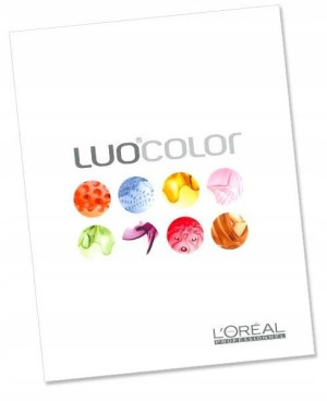 L'Oreal LUOCOLOR Karta Kolorów Paleta Wzornik +