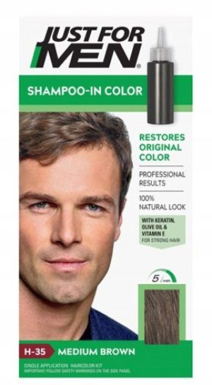 Just For Men Odsiwiacz Do Włosów Średni Brąz H35
