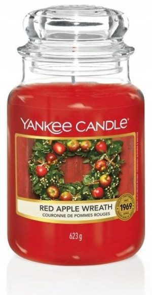 Yankee Candle Świeca Świąteczna Red Apple Wreath