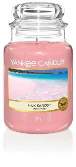Yankee Candle Świeca Zapachowa Pink Sands 623 DUŻA