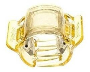 Linziclip Midi Translucent Yellow Klamerka Żółta