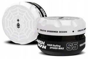 NishMan Spider Wax S5 Mocna Pomada Z Keratyną 150