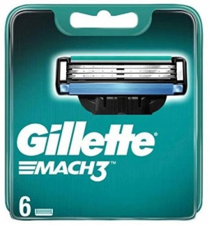 Gillette Mach3 Ostrza Wymienne Nożyki 6 sztuk