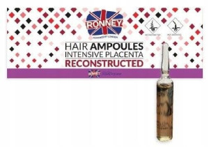 Ronney Ampułki Przeciw Łamaniu Włosów 12x10 ml