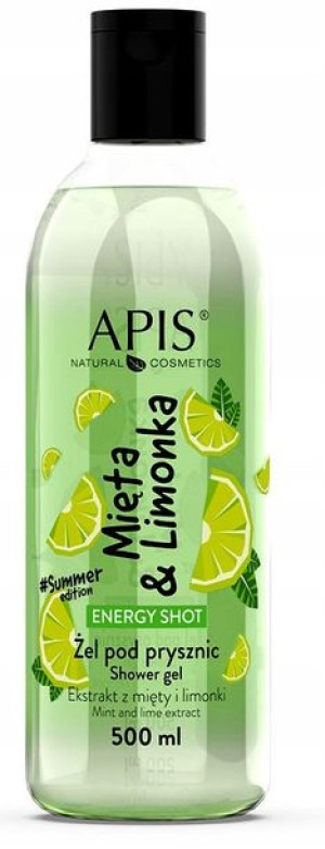 Apis Energy Shot Żel Pod Prysznic Mięta Limonka