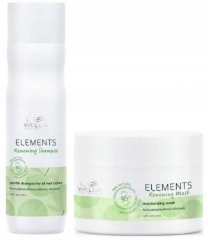 Wella Elements Zestaw Naturalny Bez Parabenów