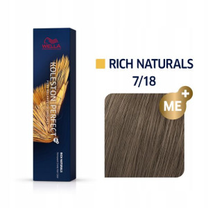 Wella Koleston Farba Do Włosów Rich Naturals 7/18