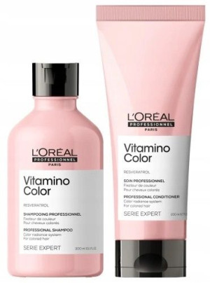 L'Oreal Vitamino Color Szampon 300 ml Odżywka 200
