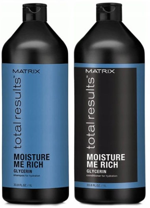 Matrix Moisture Me Rich Zestaw XL Włosy Zniszczone