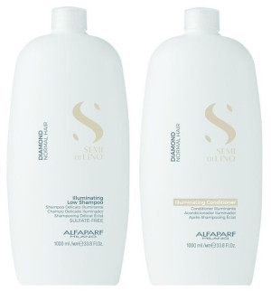Alfaparf Diamond Szampon 1000 ml + Odżywka 1000 ml