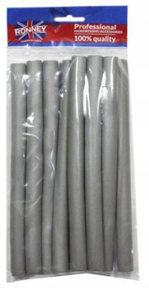 Ronney Flex Rollers Papiloty 18/240 mm Szare - 10